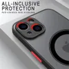 MAGSAFE Wireless Magnetic Charging Case pour iPhone 14 13 12 11 Pro Max Mini XS XR 14 7 8 Plus couverture Samsung S22 S23 Plus Ultra