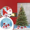 Dekoracje świąteczne drzewo spódnica rok rundy domowe spódnice #T2G 220908