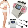 6 In 1 Lipo Laser Slimming Ultrasonic Vacuum Cavitation Face Radio Frequency Machine Body massage and loss weight device For beauty salon