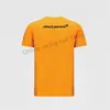 남자 티셔츠 2021 F1 공식 웹 사이트 McLaren 셔츠 여름 캐주얼 티셔츠 오토바이 경주 남성 라이더 다운 힐 3D Top213T