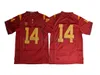 NCAA USC Trojans College Football Jerseys 42 Ronnie Lott 43 Troy Polamalu 47 Clay Matthews 55 Junior Seau 14 Sam Darnold Jersey