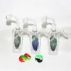 Wasserpfeifen Glasbong Wasserpfeife Glas Aschefänger Reclaim Waben Aschefänger mit 18-mm- und 14-mm-Verbindung