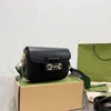 Lady Bags äkta läderdesigners handväskor korsar kropp damer plånbok mode axel kvinnor plånböcker