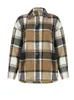 Women's Jackets Autumn Plaid Overshirt Long Checkered Woman Female Sleeve Winter Shirt Coats For 220909