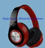 Écouteurs Bluetooth sans fil Écouteur de casque pliable 3.0 Super Luxury avec Mic TF Studio