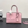 designerväskor Handväska Kvinnor Mini Shop-väska Crossbody-axelväskor i äkta läder Dubbel dragkedja Plånböcker med stor kapacitet Silver Hardware