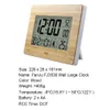 s FanJu Digital Wall Clock Big Large Number Time Temperature Calendar Alarm Table Desk Clocks Modern Design Office Home Decor9338386