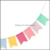 Party Decoration Party Decoration Flags Colorf Garlands Christmas Bunting Banner Flag For Wedding Birthday Celebration H Homeindustry Dhehq