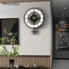 벽 시계 meisd 현대 디자인 벽 시계 진자 무음 메커니즘 홈 장식 주방 침실 사무실 Horloge 220909