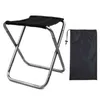 Mobilier de camping Tabouret de pêche en plein air Chaise de pique-nique de camping pliante ultra légère portable 0909