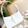 Evening Bags 5 Colors Candy Hobo Bags Real Leather Handbag Women Flap Shoulder Bags Clutch Purse Armpit Bag Hobos Classic Letter Hardware B