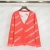 Maglioni cardigan lavorati a maglia da uomo da donna Designer Letter Print Knits Coat Felpe con cappuccio da donna Abbigliamento Felpe a maniche lunghe