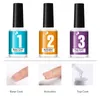 Nail Art Kits Infiltration Powder Set French Glitter Crystal DIY Decorative