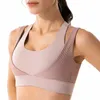 Sous-vêtements de sport à haute intensité pour femmes, soutien-gorge de course antichoc, beau dos, Yoga, gilet, débardeurs