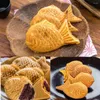 Baking Moulds Non-stickFish Shaped Waffle Pan Maker Buscuit Cake Bake Bakeware Home Kitchen DIY Dessert Cooking Plate Mini