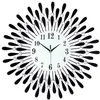 壁時計クリスタルサンモダンスタイルサイレントウォールクロック38x38cm製品リビングルームオフィスホームウォールデコレーション220909
