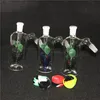 Ash catcher 14mm joint hookahs ashcatcher 90 45 degree angle colorful for Water Glass rigs bong pipes