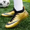 Обувь обувь Aliups Professional Unisex Soccer Long Spikes TF Angle Football Boots Outdoor Grass Cheats Eu Размер 3045 220909