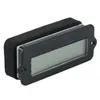 -12V LY6W Lead Acid Batterikapacitet Indikator LCD Procentuell Display Litiummonitor Tester Voltmeter