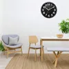 Настенные часы Hight Quality 3d Numer Super Silent Wall Clock Modern Design Design Commortion Clock Art Hollow Watch Hame Decor 220909