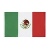 Commercio all'ingrosso 3x5fts 90x150cm mx mex Mexicanos bandiera messicana del messico bandiere a doppio punto banner