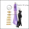 Zestawy do paznokci Zestawy do paznokci Zestaw Zestaw Fix Rhinestones UE lub US Plug Applicator 7 Tips Crystal Glass Rhinestone Iron-on Wand St Homeindustry Dheum