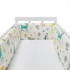 Sponde per letto 200 * 30 cm Recinzione per culla in cotone Protezione per letto Ringhiera Addensare Paraurti Un pezzo Culla intorno Protezione Baby Room Decor 230906