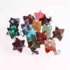 Чары Merkaba Star Start Stone Charms подвески для Diy Diy Jewelry Meditation Chakra Reiki Заживание энергии защита от декорации Dhrwrwr