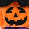 Halloween-Süßigkeitstüte, Kürbis-Handtasche, mit Kapuze, runde Tragetaschen, Eimer, Süßes oder Saures, Geschenktüten für Festival-Dekoration, Requisiten, Spinne, Katze, Hexe, Sammelbeutel 2022
