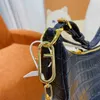 Akşam çanta tasarımcısı baget çanta tasarımcısı kadınlar zincir Under koltuklu torba deri çapraz çantalar zincir bayan çanta 220708