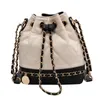 バケットバッグデザイナー2022冬の新しいダイヤモンド格子は、女性のクロスボディ財布のためのバッグY220909