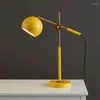 Table Lamps Nordic Simple Iron For Living Room El Office Light Fixtures Led Stand Lights Bedroom Desk Lamp Reading Home Decor