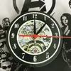 Wandklokken Queen Rock Band Clock Modern Design Music Theme Classic Vinyl Record Watch Art Home Decor Gifts For Musician 220930