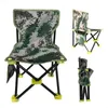 Meubles de camping Portable antidérapant Oxford tissu toile chaise pliante dossier tabouret de pêche pour Camping en plein air 0909