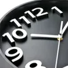 Настенные часы Hight Quality 3d Numer Super Silent Wall Clock Modern Design Design Commortion Clock Art Hollow Watch Hame Decor 220909
