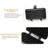 Moldes de cozimento Fabricante Diy Cooking Waffle Bolo Bandejas de molde Acessórios domésticos Acessórios de cozinha panqueca wafel