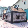 Bateau gratuit activités de plein air 2022 10x5x5m gonflable pub irlandais tente à vendre événement pelouse cabine bière bar tente