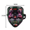 2023 Halloween Toys Mask LED LIGHT UP MÁQUIS FONITY O COSPLAY GRANDE FESTABAL DE ELEIÇÃO DO ANO DE PURGE