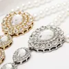 Bracelets de cheville tendance mode européenne et américaine, géométrique en forme de goutte, bracelet de cheville de tempérament, marque de perles pour femmes, bijoux