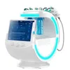 Multifunktionales Schönheitsgeräte 7 in 1 New Magic Mirror Monitoring Aqua Facial Smart Ice Blue Hautmanagementsystem