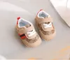 First Walkers Newborn Print Sneakers Casual Shoes Soft Sole Prewalker Infant Baby Sports Shoes Kids Designer Shoe
