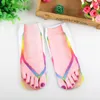 Sportsokken 3D geprinte slippers schattige voet grappige slippers outdoor camping wandelen running comfortabele vrouwen