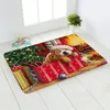 Tapis 1 PC Tapis De Noël En Plein Air Tapis Paillasson Santa Ornement Décoration Pour La Maison De Noël Décor Année Cadeau