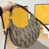 Evening Bag Dumpling Bag Women Vintage Handbag Half Moon Shoulder Clutch Leather Designer Crossbody Female Underarm Purses 220408