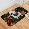 Carpets Bathroom Floor Mat Toilet Non-slip 3D Print Pattern Household Luxury Door Absorbent Carpet Foot Pad