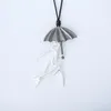 Anhänger Halsketten Nette Regenschirm Design Halskette Mode Frauen Lange Kette Schmuck Party Mädchen Geschenke