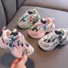 Sneakers Spring Autumn Kids Shoes Baby Boys Girls Childrens Casual Sneakers Breattable Soft Antislip Running Sports Shoes Storlek 1525 220909