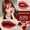 Lip Gloss 6 Colors Lips Make-up fluweel Matte lippenstift Waterdichte niet-markerende tint blijvende cosmetica make-up voor vrouwen TSLM1