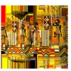 Tracki męskie 3D Afrykański druk Przypadkowy mężczyźni garnitury Para strojów Vintage Hip Hop Blukspants