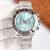 Relógios de pulso clássico masculino clássico de movimento mecânico automático Awatch de pulso Sapphire watch 40mm Sports Stainls Selace de borracha de aço